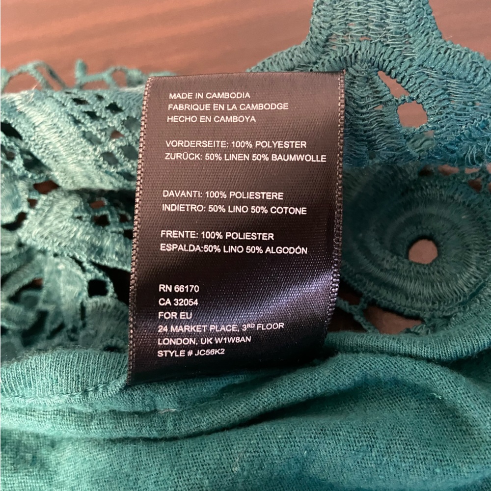 James Coviello Anthropologie Lace Top - Picture 6 of 8